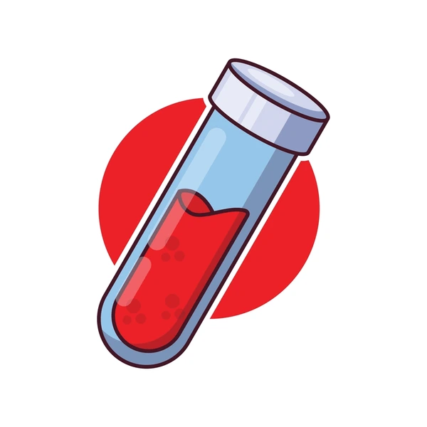 Blood withdrawal icon